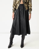 Saia Midi Statement Essential - Preto