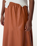 Saia Midi Statement Essential - Caramelo