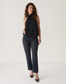 CALÇA MOM JEANS - MARROM