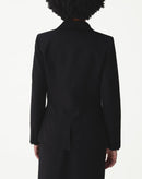 BLAZER SLIM ABOTOAMENTO DUPLO ALFAIATARIA - PRETO