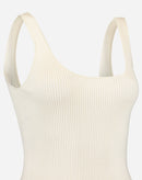 REGATA BÁSICA DECOTE U - OFF-WHITE