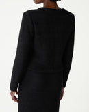 CARDIGAN TRICOT COM BOTÕES - PRETO