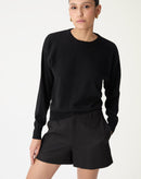 SUÉTER CASHMERE DELUXE GOLA CARECA - PRETO