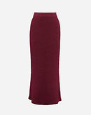 SAIA LONGA TRICOT - VERMELHO
